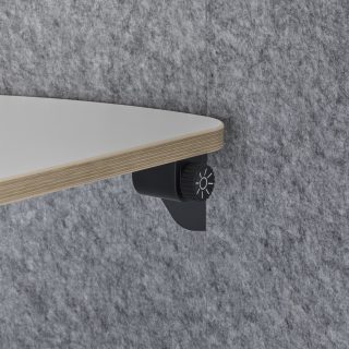 Herman Miller Bay Work Pod Dimmable lights